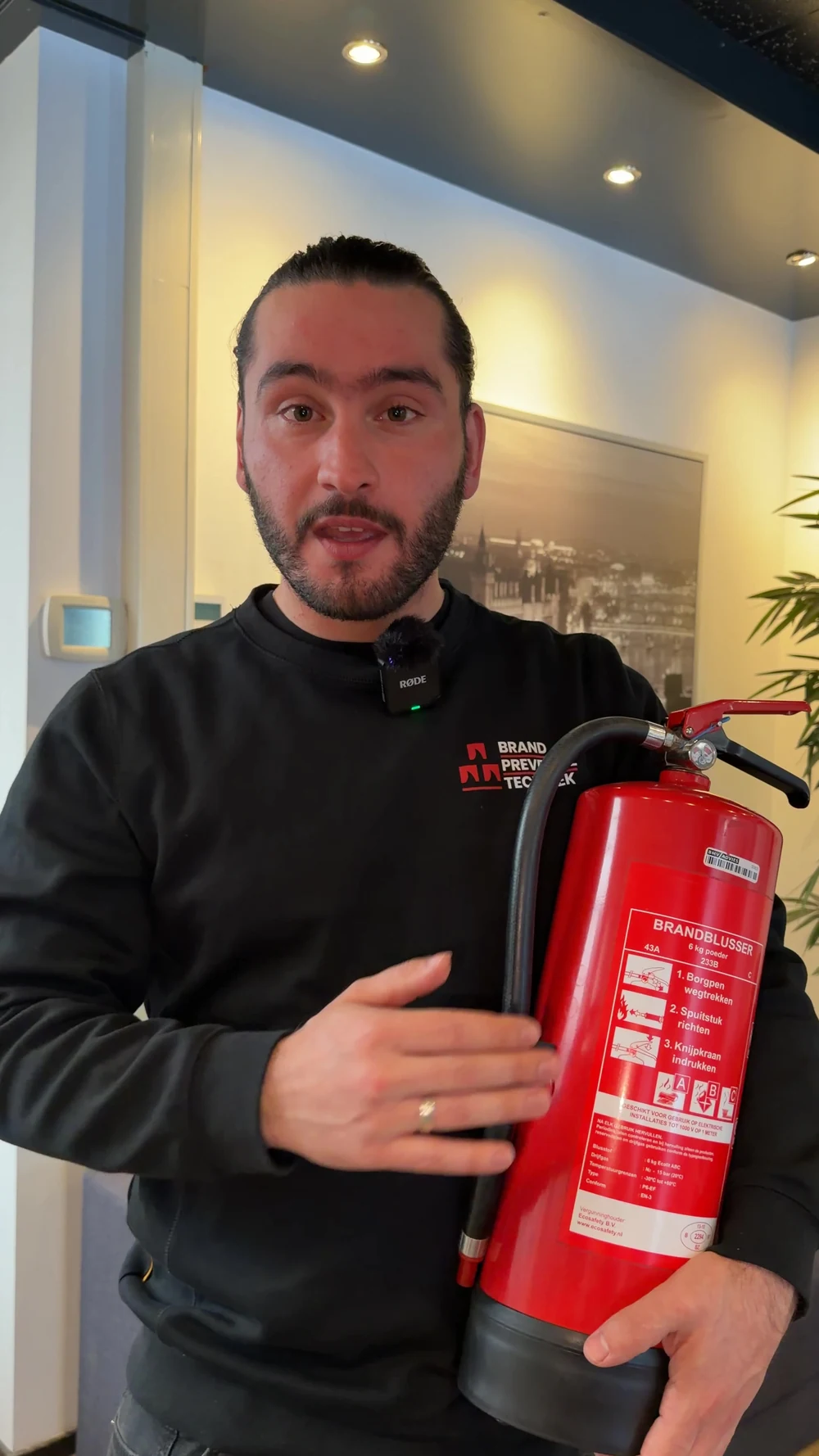 Brandpreventietechniek — beeld uit de productie
