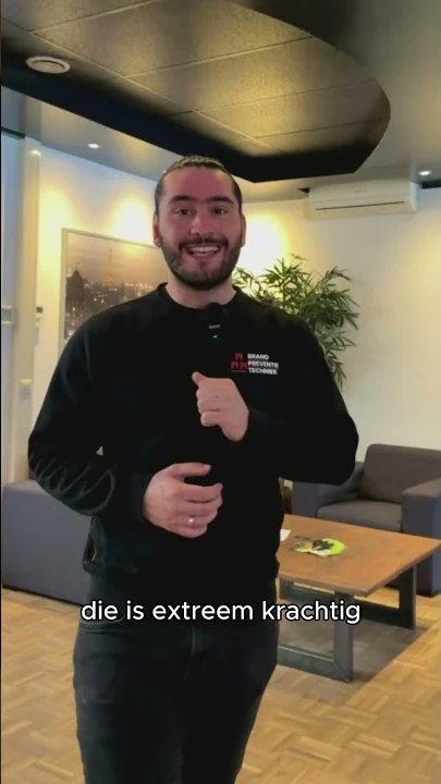Videovoorbeeld voor Brandpreventietechniek